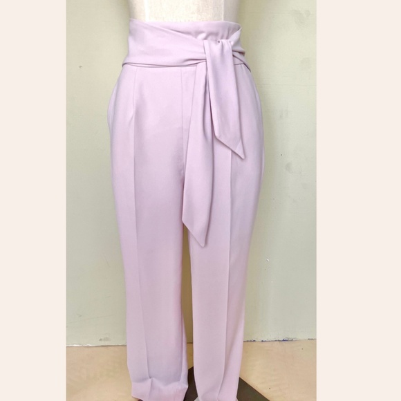 Express – Super High Rise Ankle Pants (Lilac, Size 8R) - Picture 4 of 8